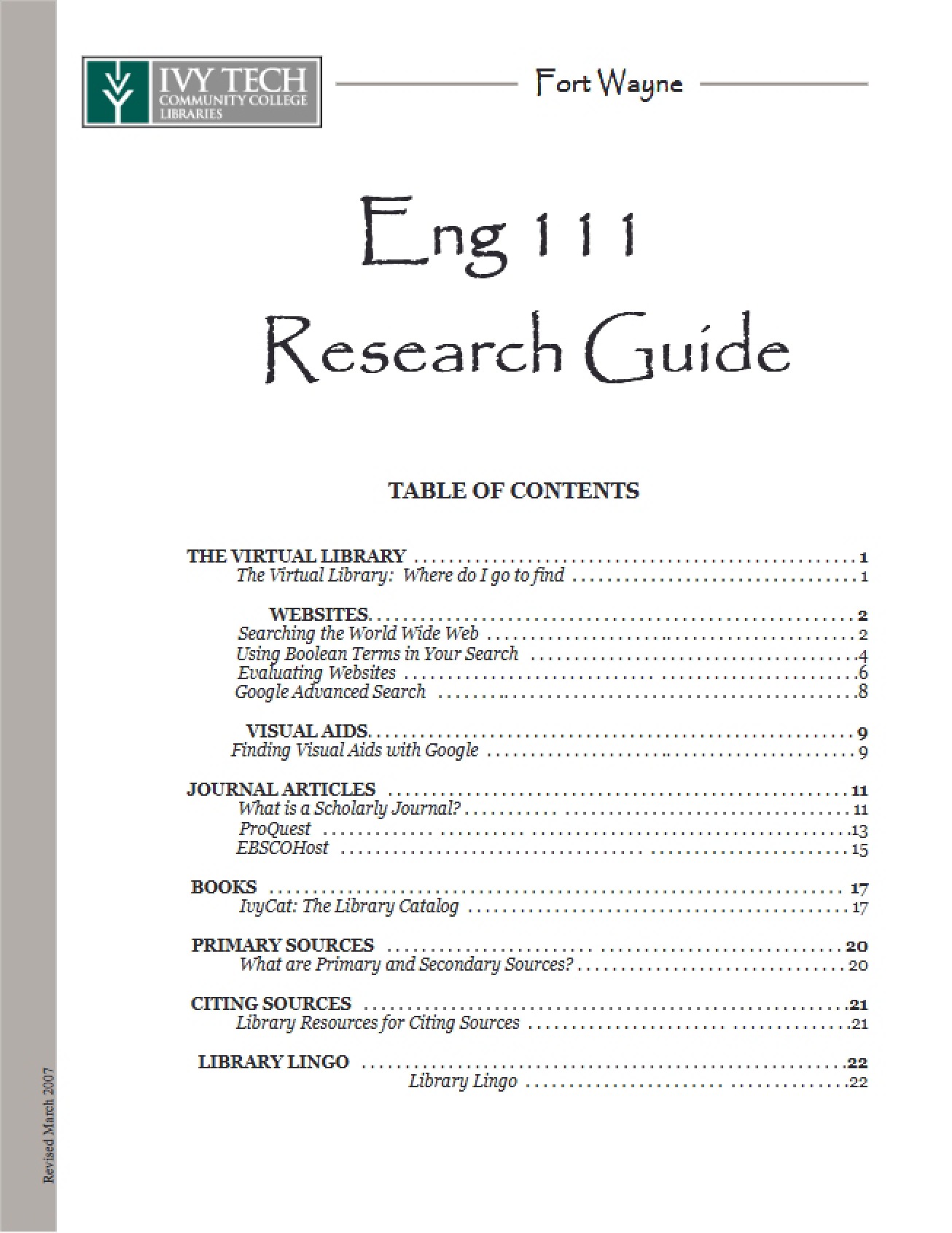 Guide to Conducting Research
