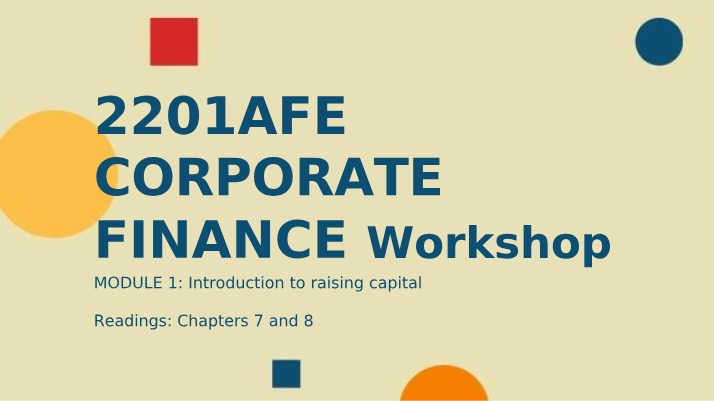 Accounting Module 4 WSP