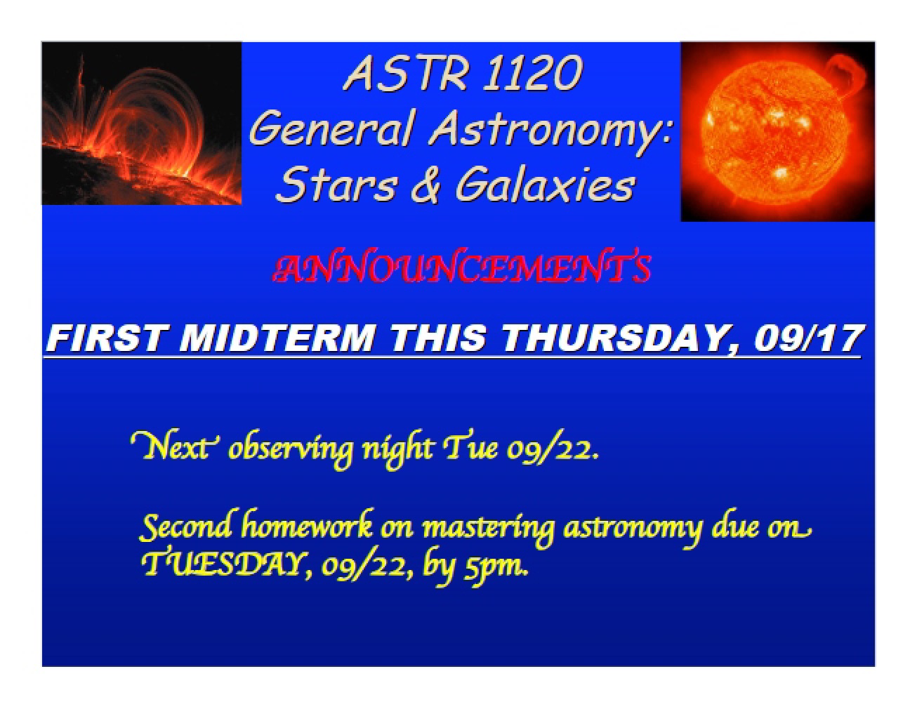 Study of the Sun in General Astronomy