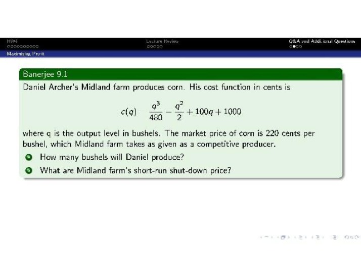 Week 7 Tutorial Questions