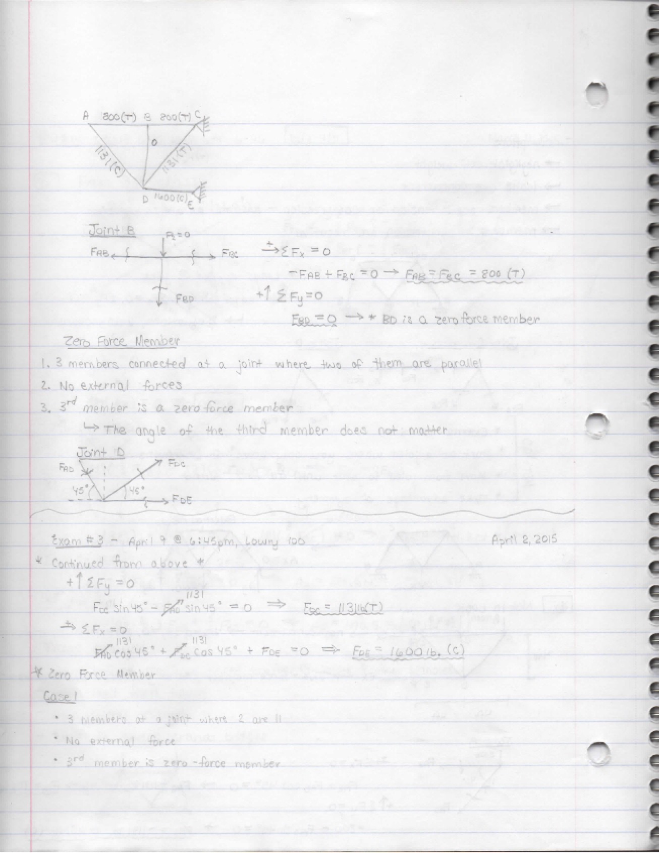 General Class Notes