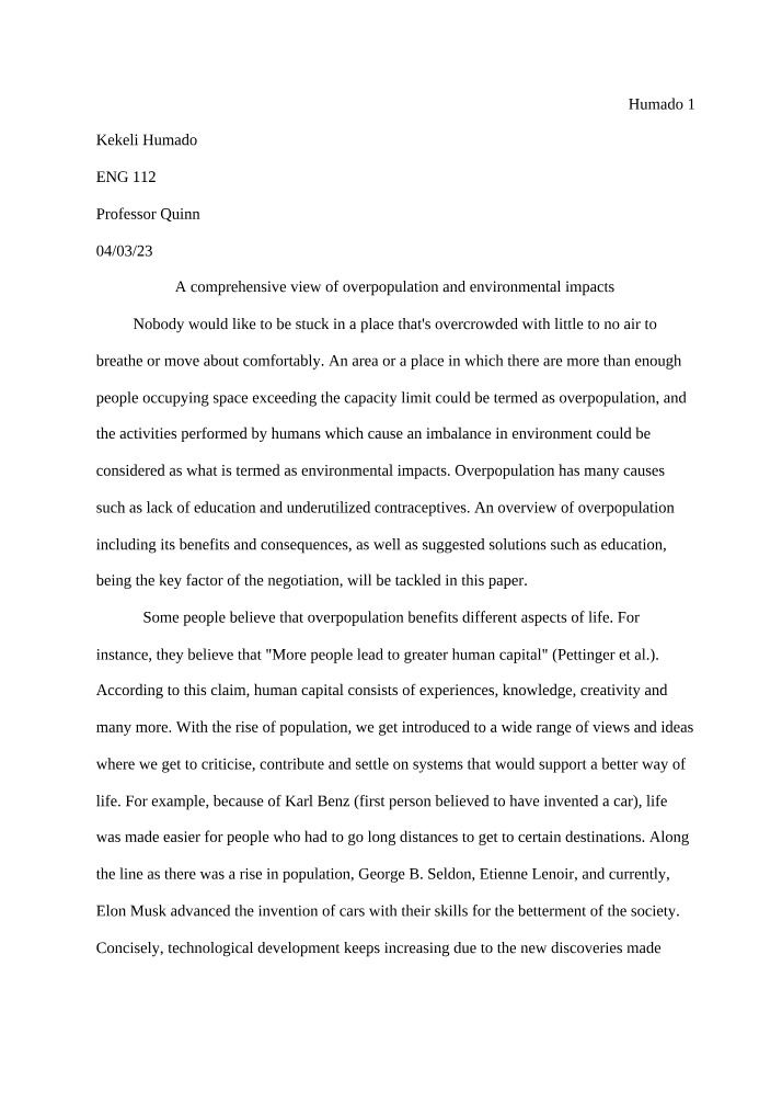 Rogerian Style Essay