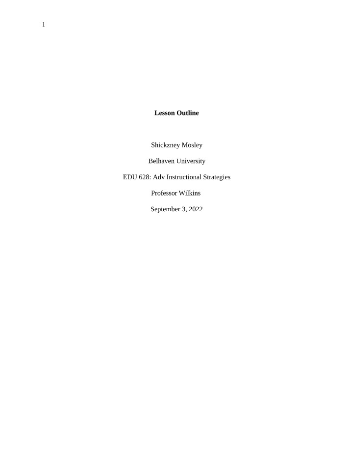 Life Cycles - Birth, Growth, and Reproduction Lesson Outline
