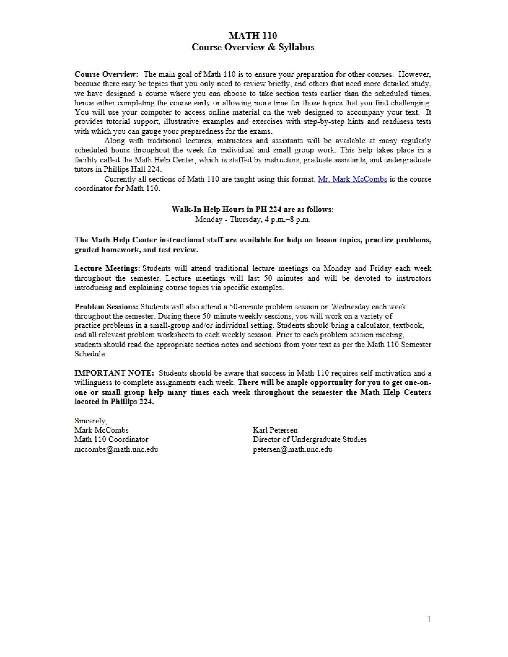 Algebra Syllabus and Course Overview