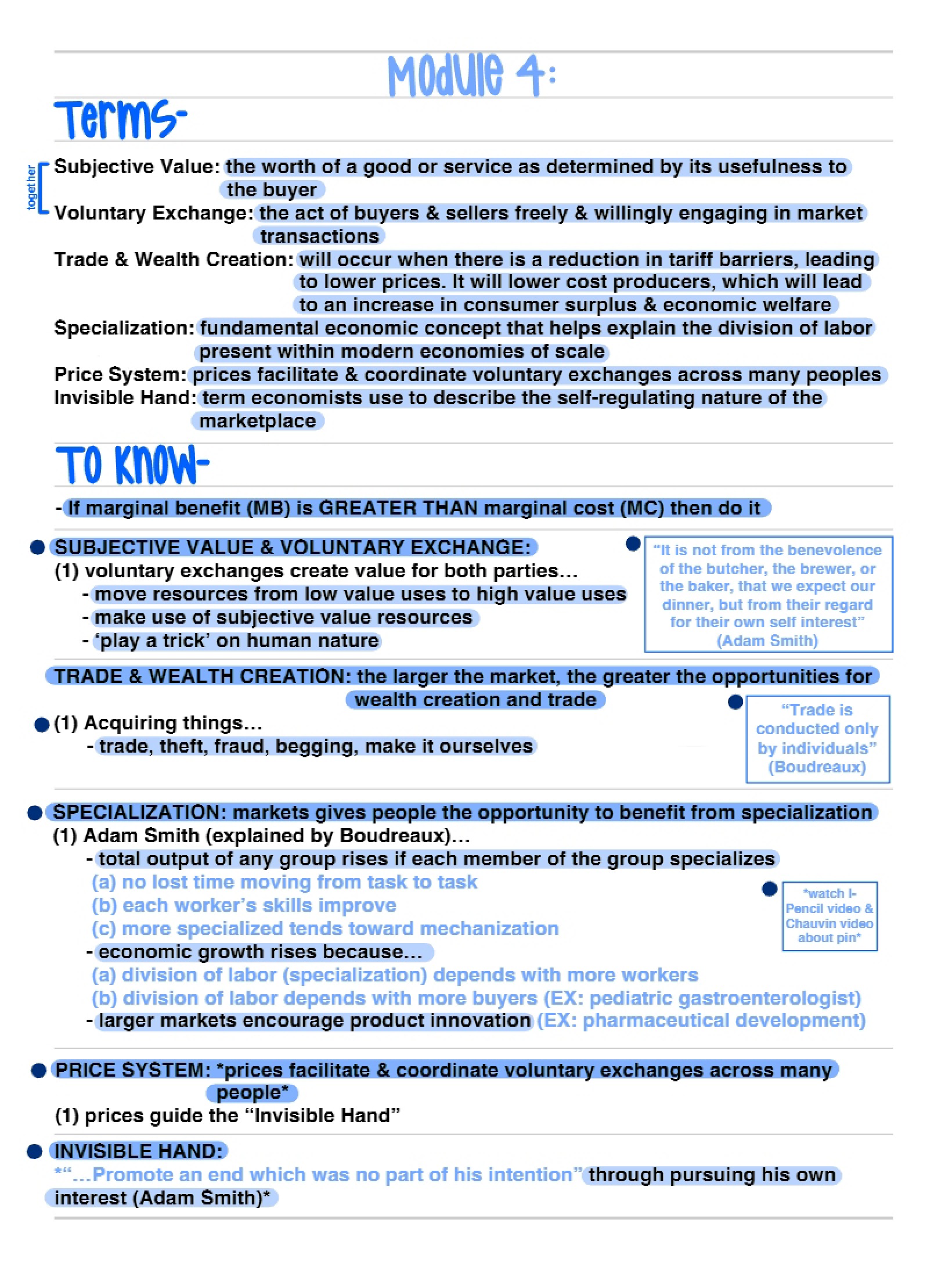 Fourth Module Overview