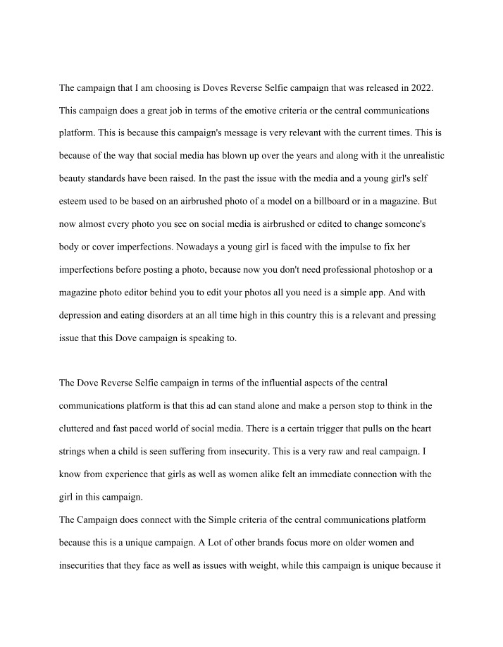 Best Campaign Improvement