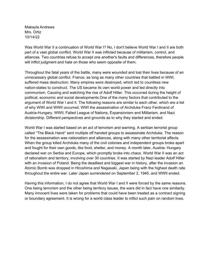 World History 04.02 - Assignment 7