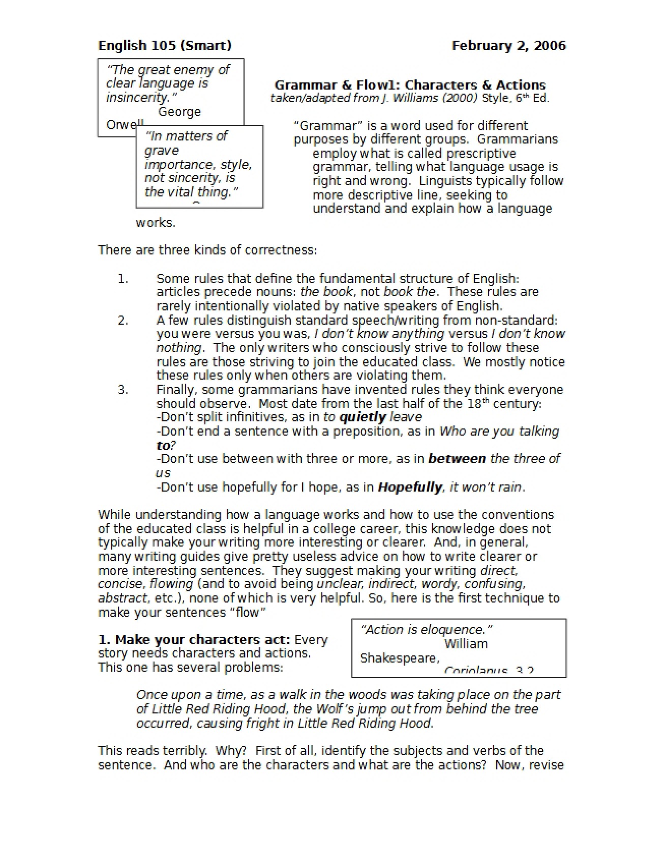 Critical Reading Study Materials