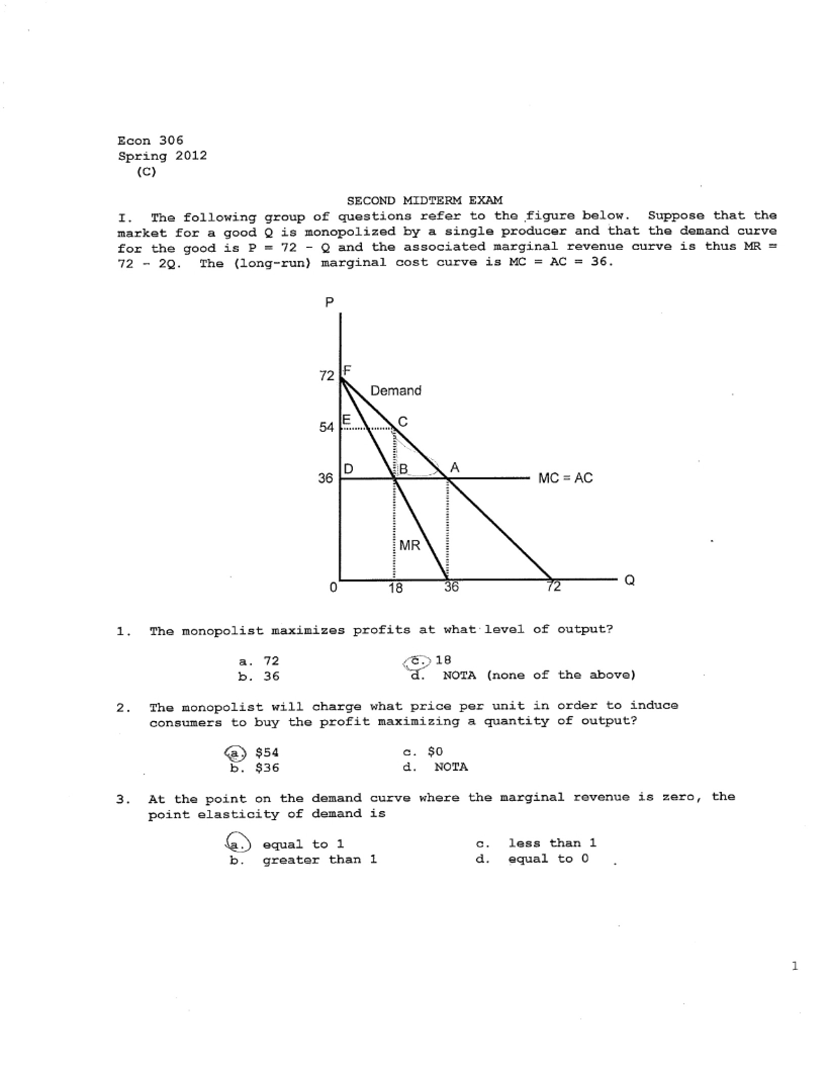 Examination Midterm