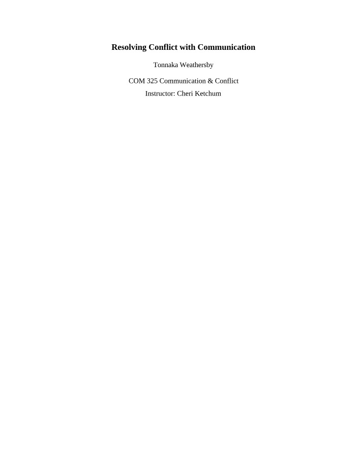 COM 325 Week 5 Final Submission