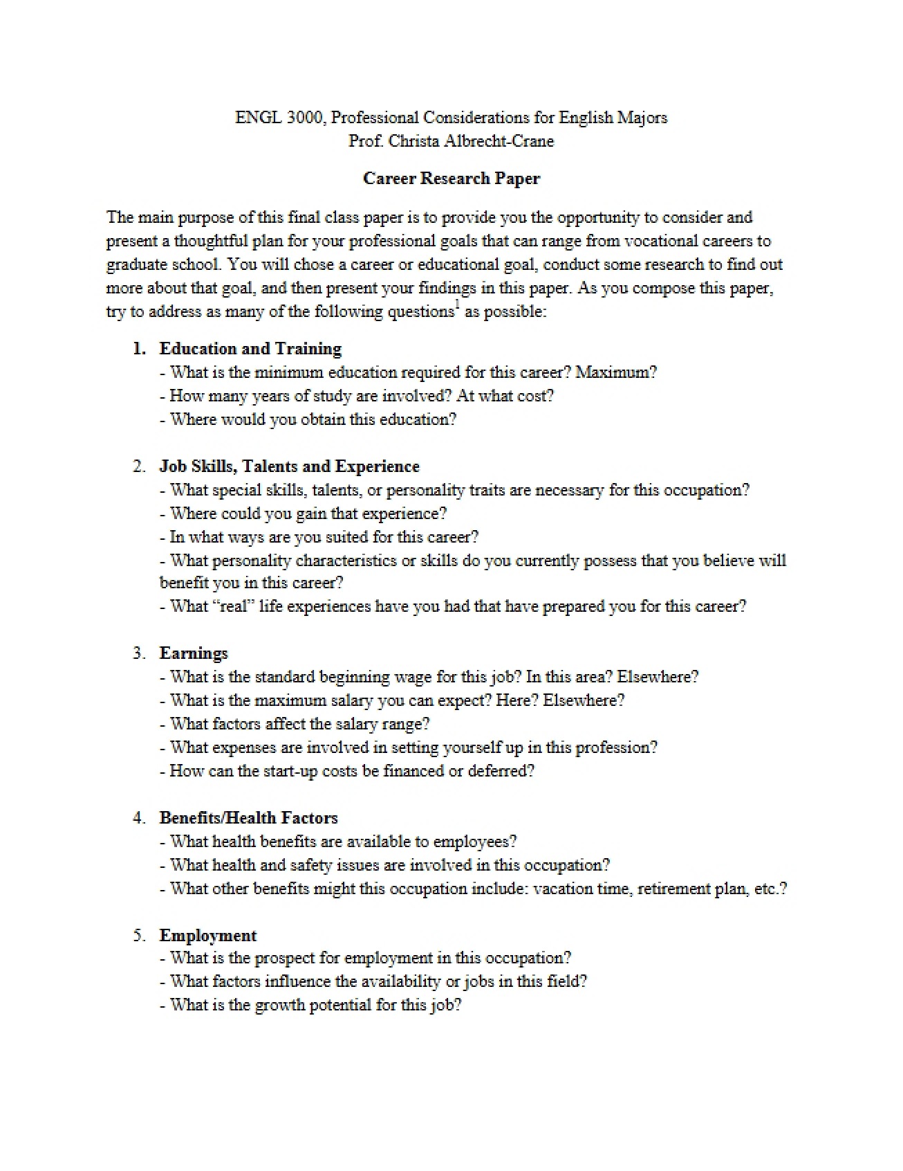 Notes for Study