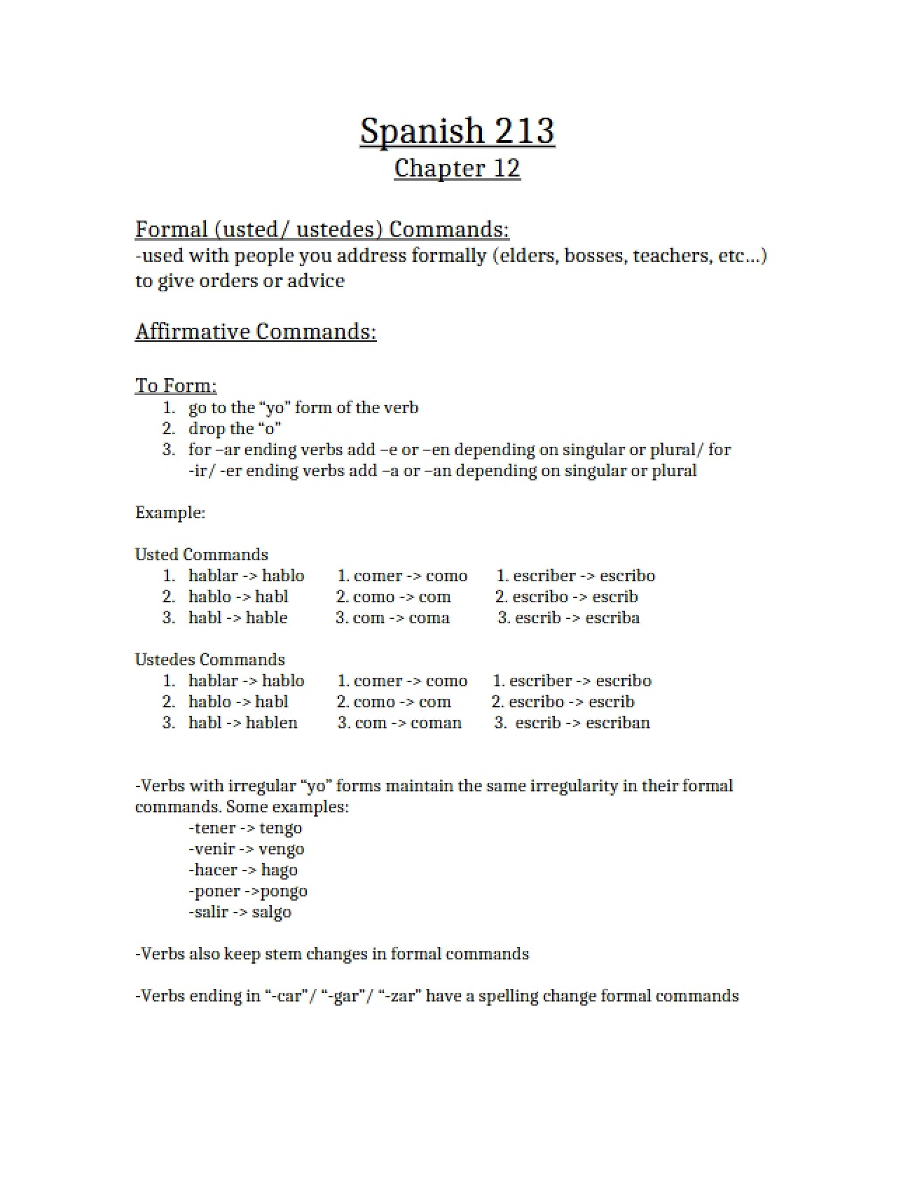Chapter 12 Overview