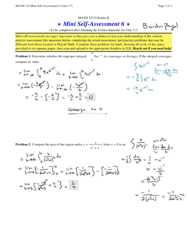Self-Assessment 6 (Unit 3.7)