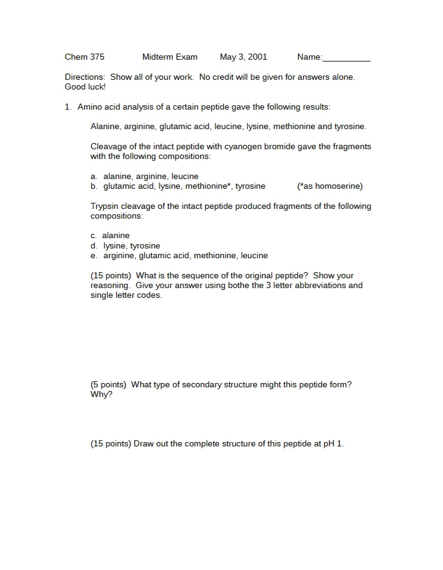 Midterm Assessment - 7 Pages