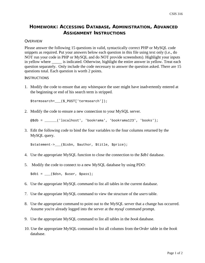 15 Practical MySQL Database Administration Exercises