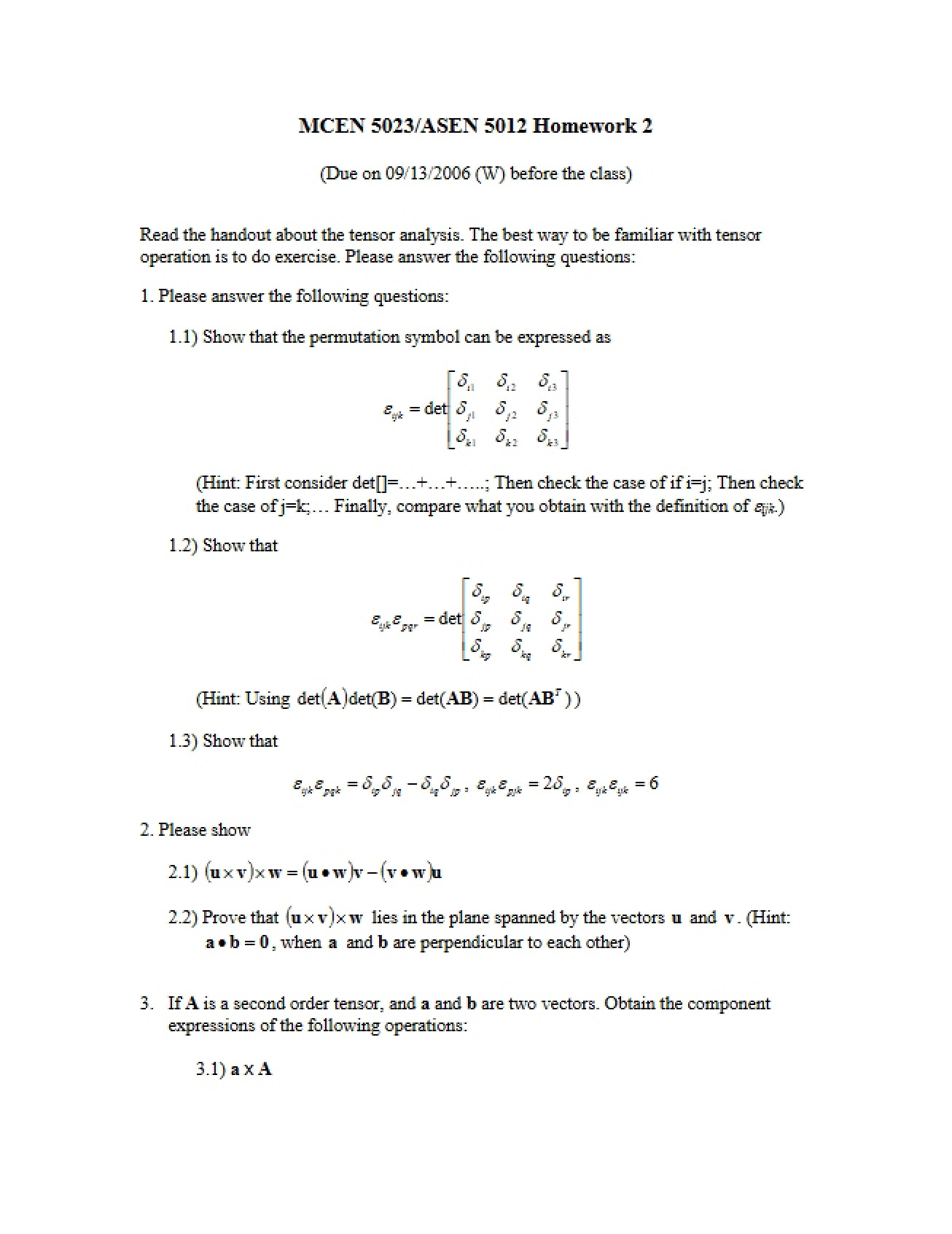 Homework Assignment Two