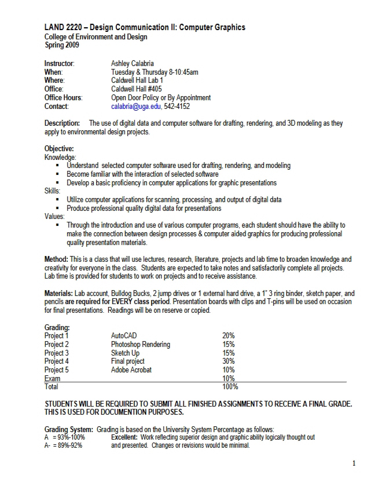 Third Overview of Design Communication II