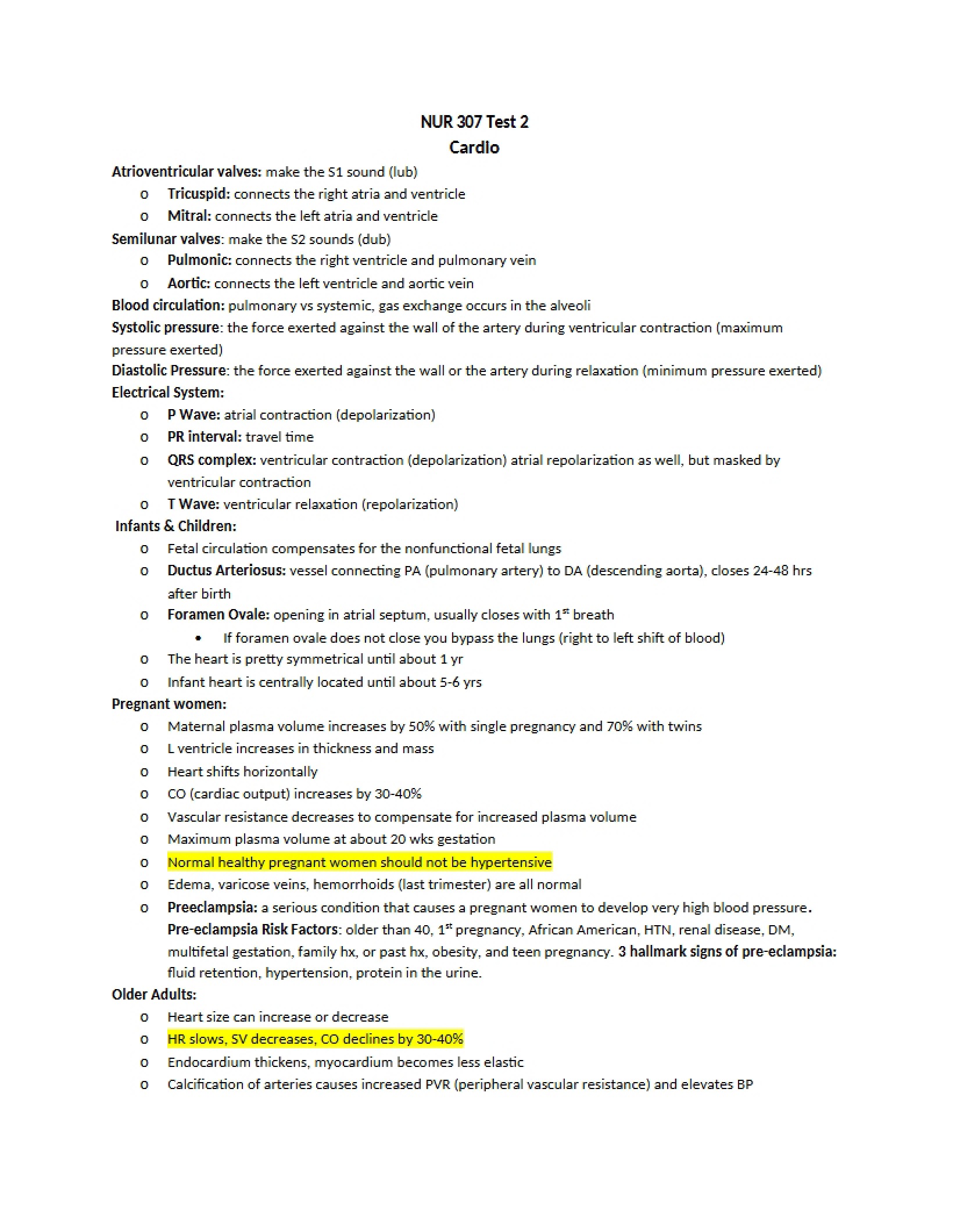 Assessment Across Lifespan Test 2