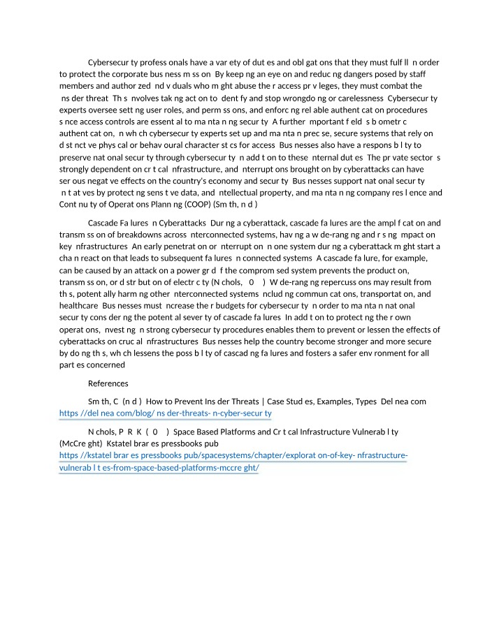 Measures and Duties for Protecting National Security