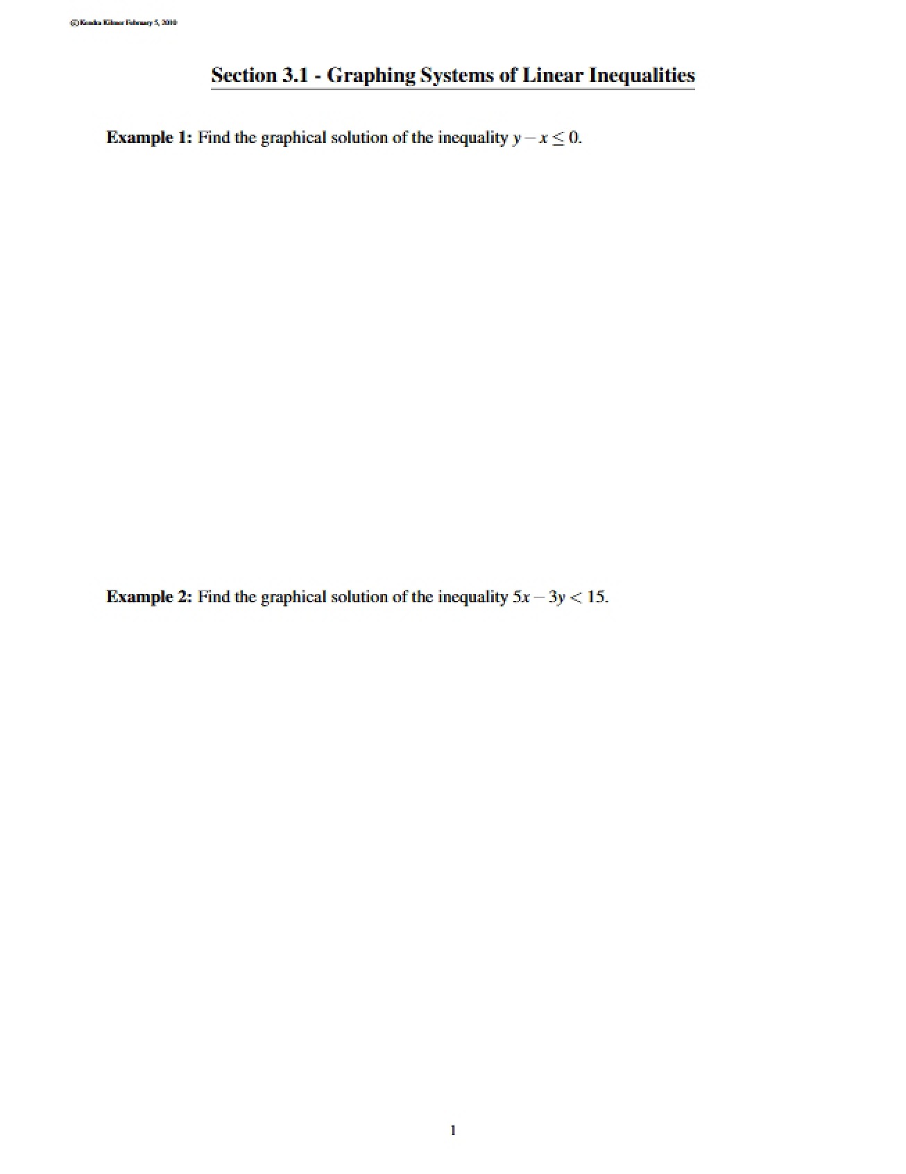 Math 141 Notes for N3