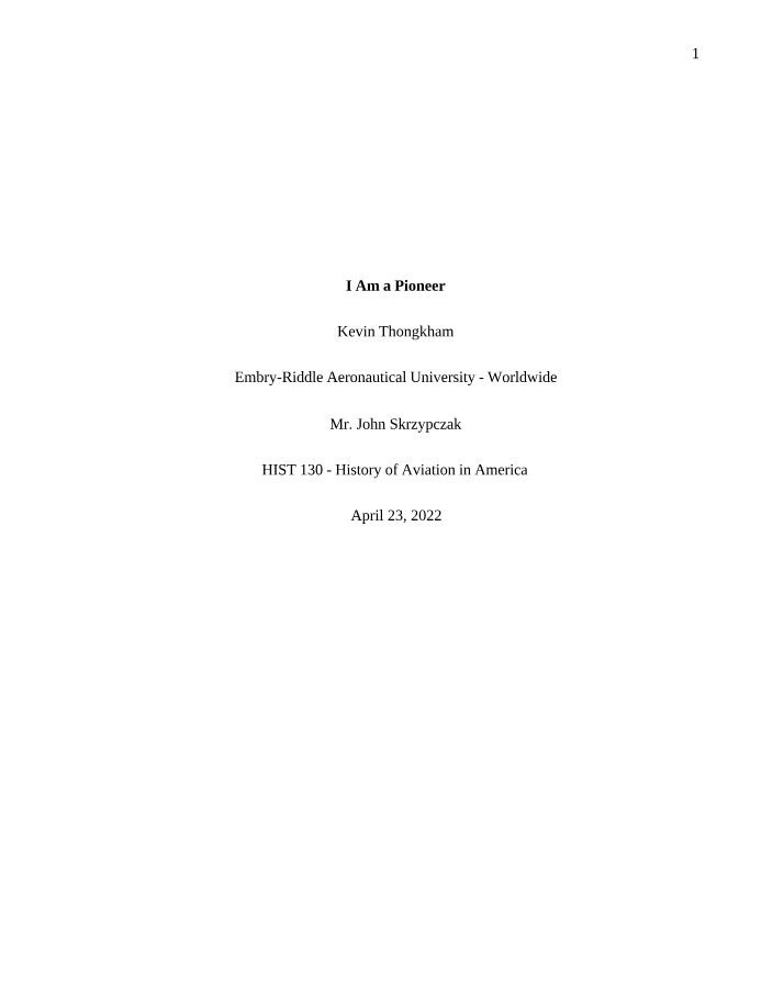 Wilbur Wright's Journey to Human Flight
