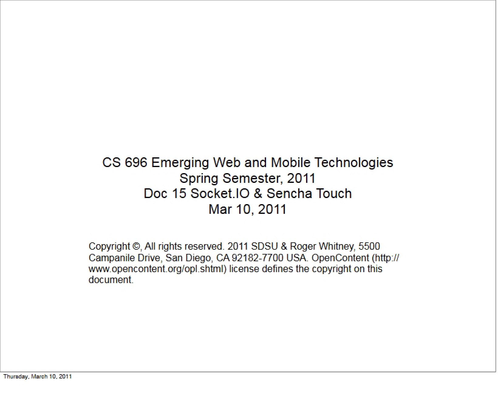 Sencha Touch and Socket.IO