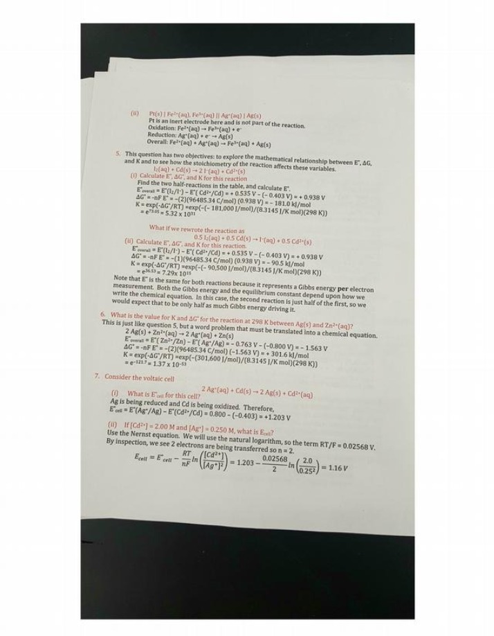 Solutions for Exam Prep