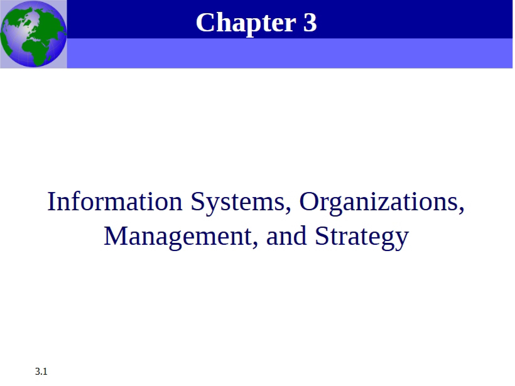 Strategy, Management, Organizations, and IS