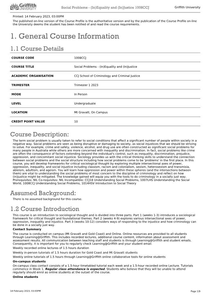 1008CCJ Course Profile