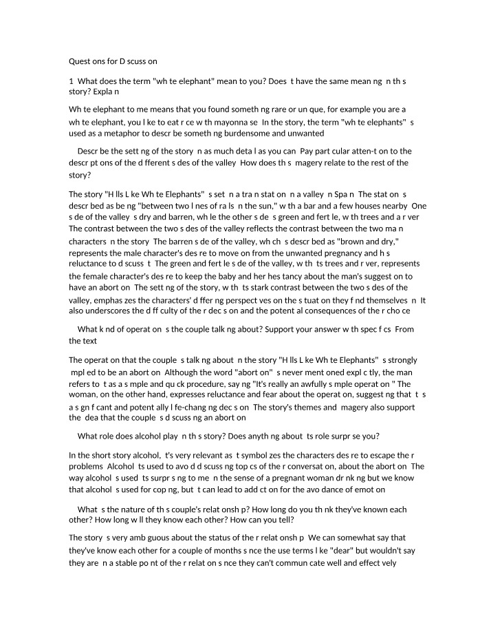 Unveiling the Meaning of White Elephants