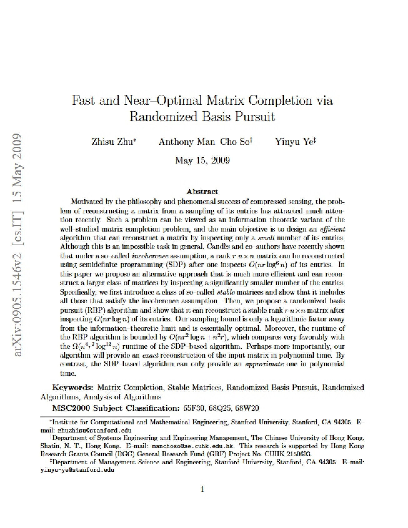 Study Notes for Learning from Matrix-Valued Data