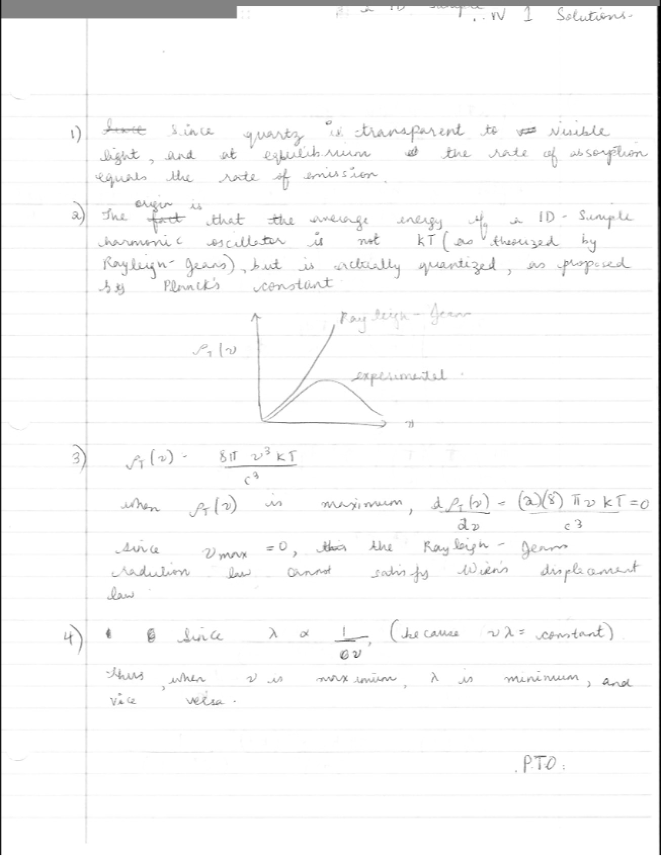 Homework 1 Solutions