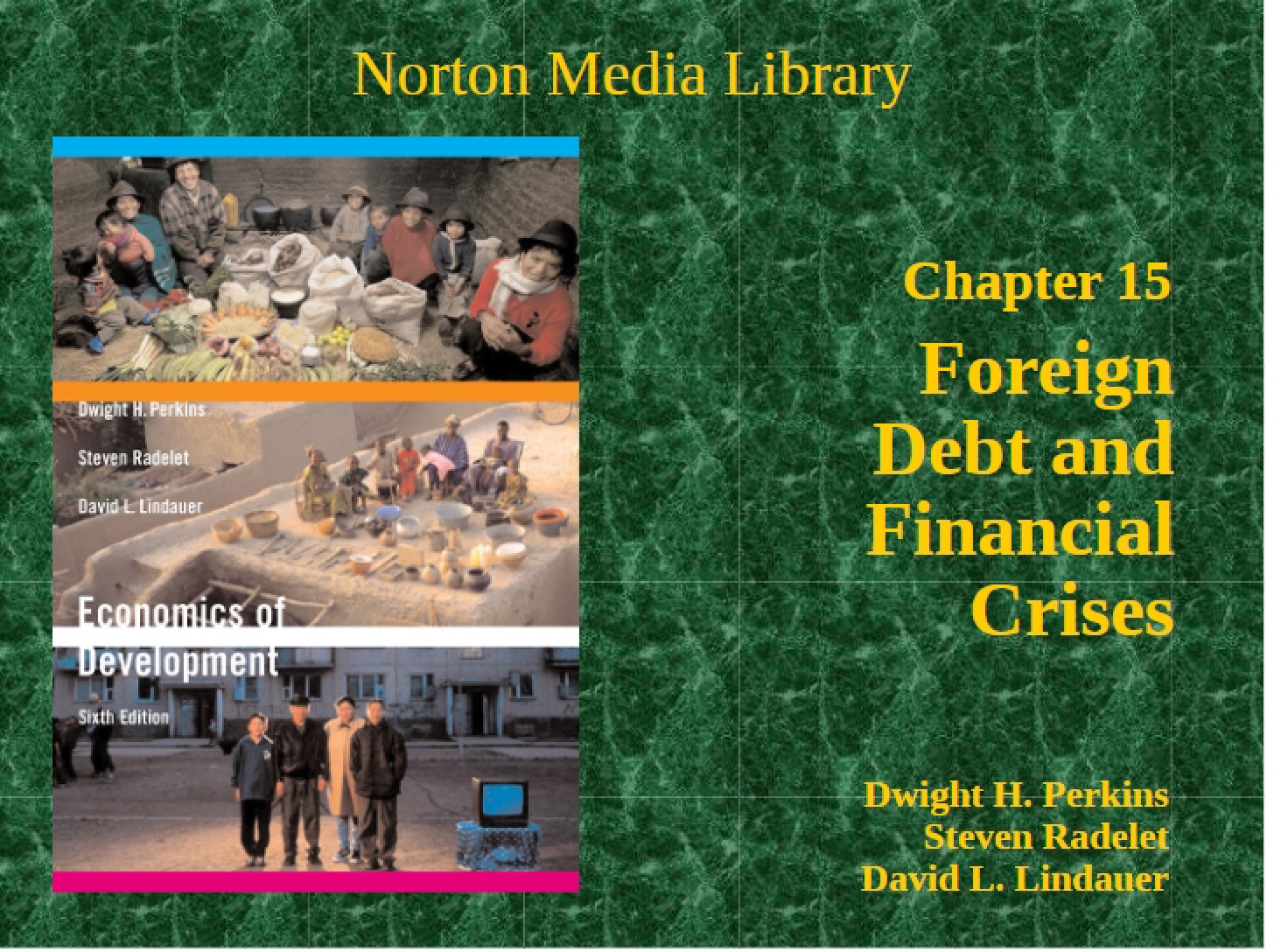 Financial Crises and Foreign Debt