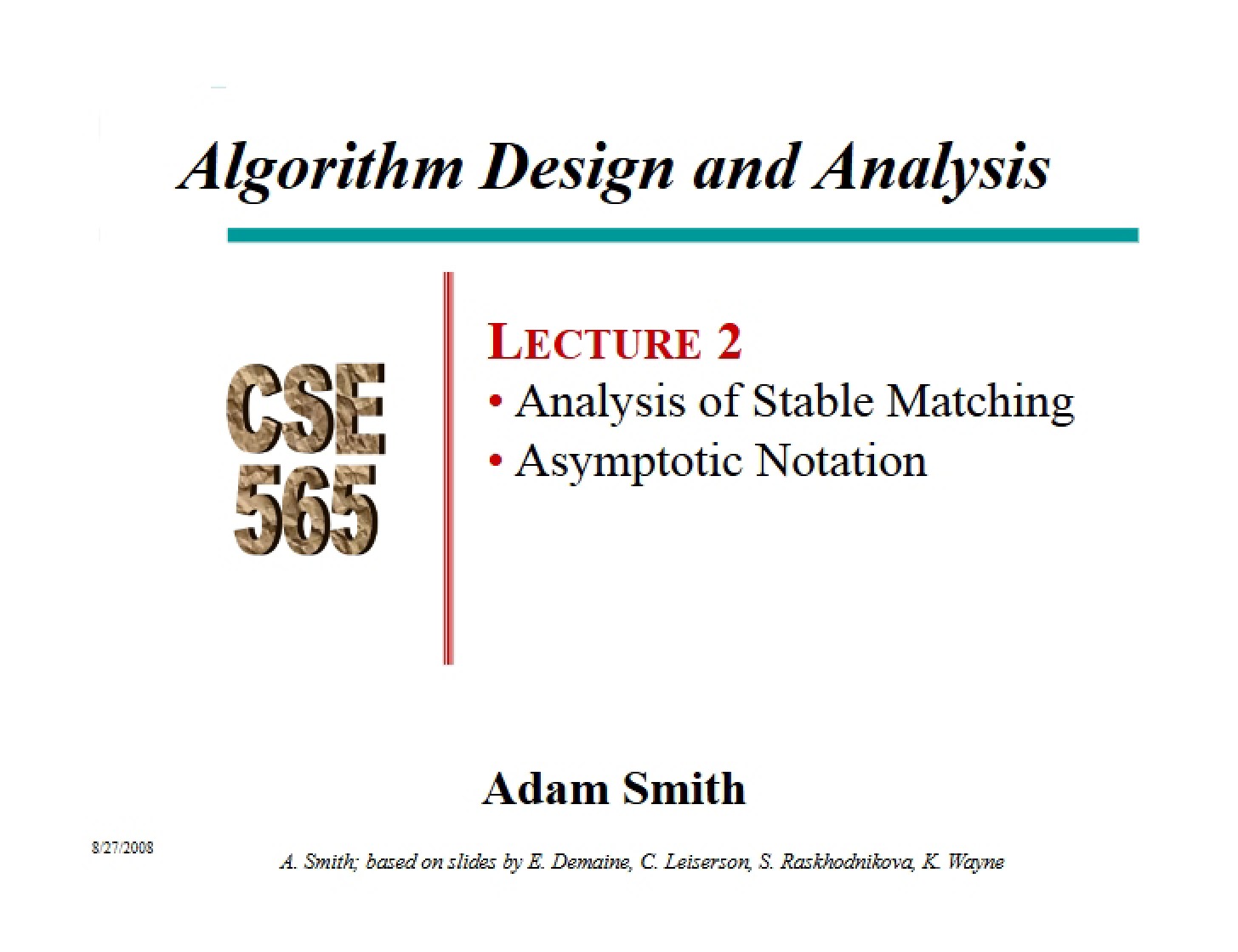 Stable Matching Analysis