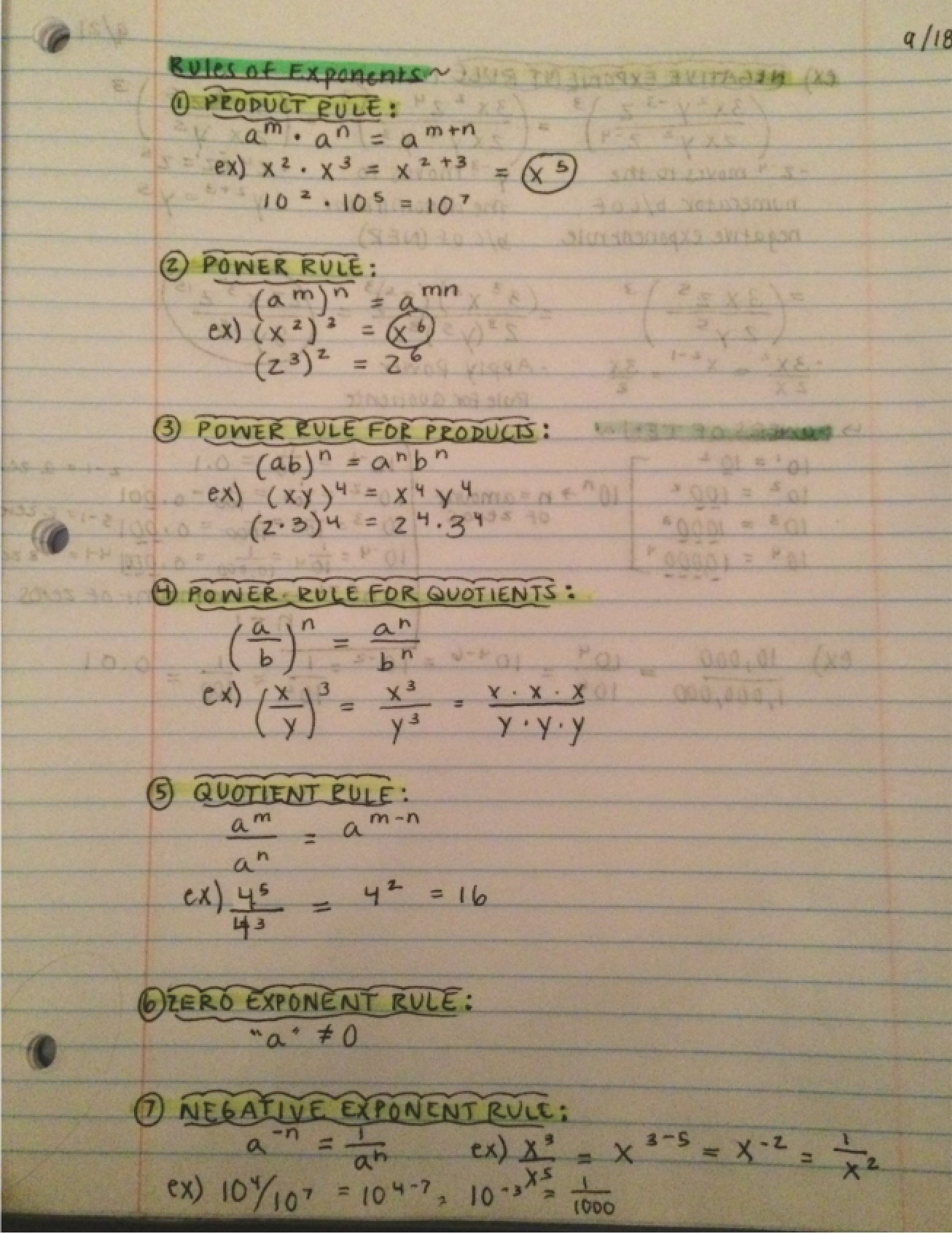 Lecture Material for Precalculus