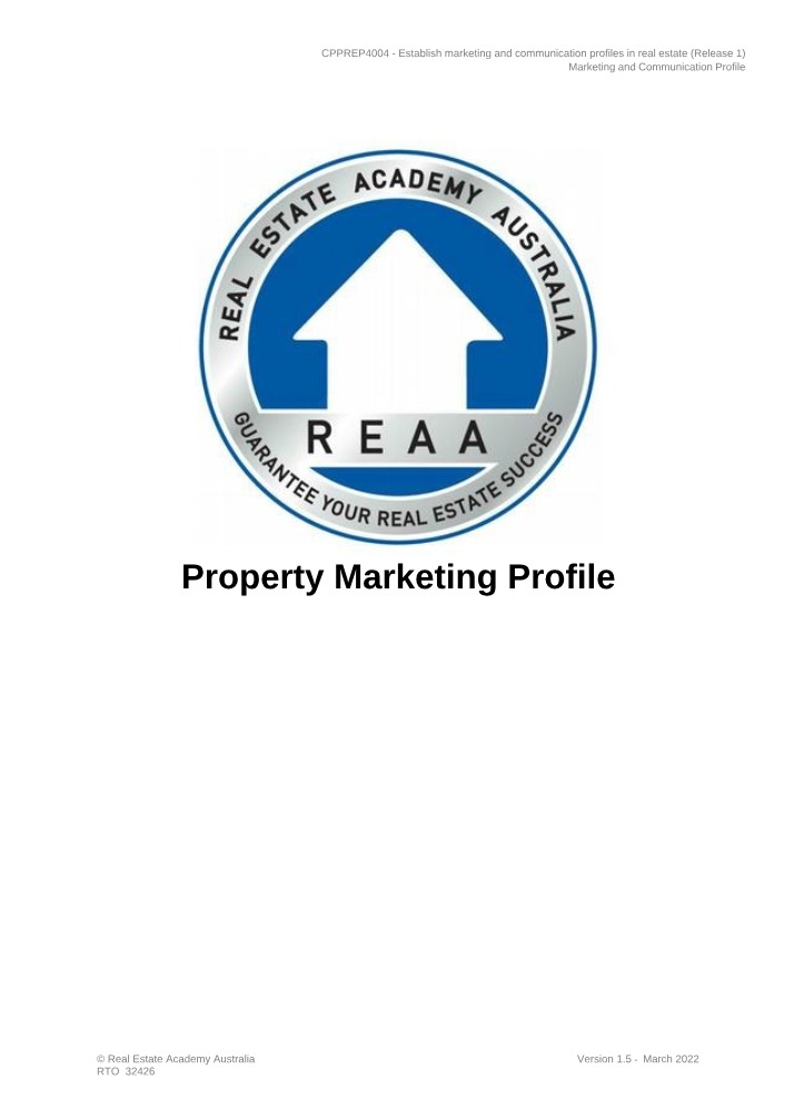 Marketing Communication Profile B