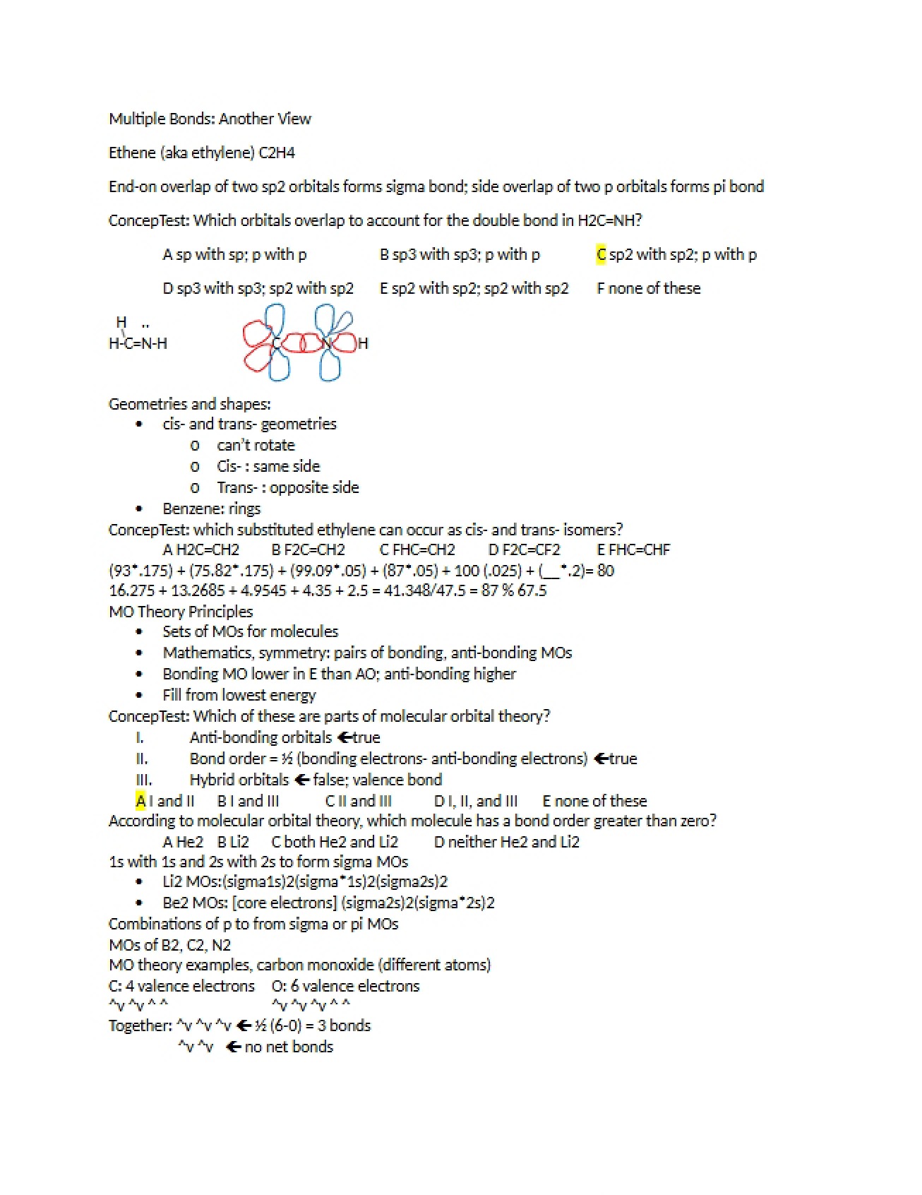 Notes from November 12, 2013