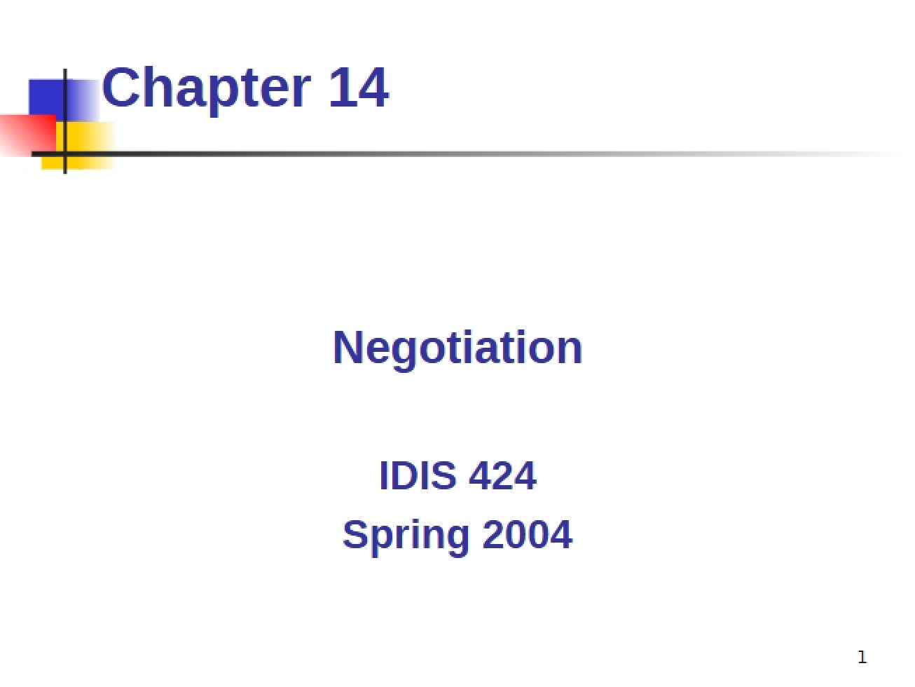 Fourteenth Chapter of Purchasing Applications in Distribution