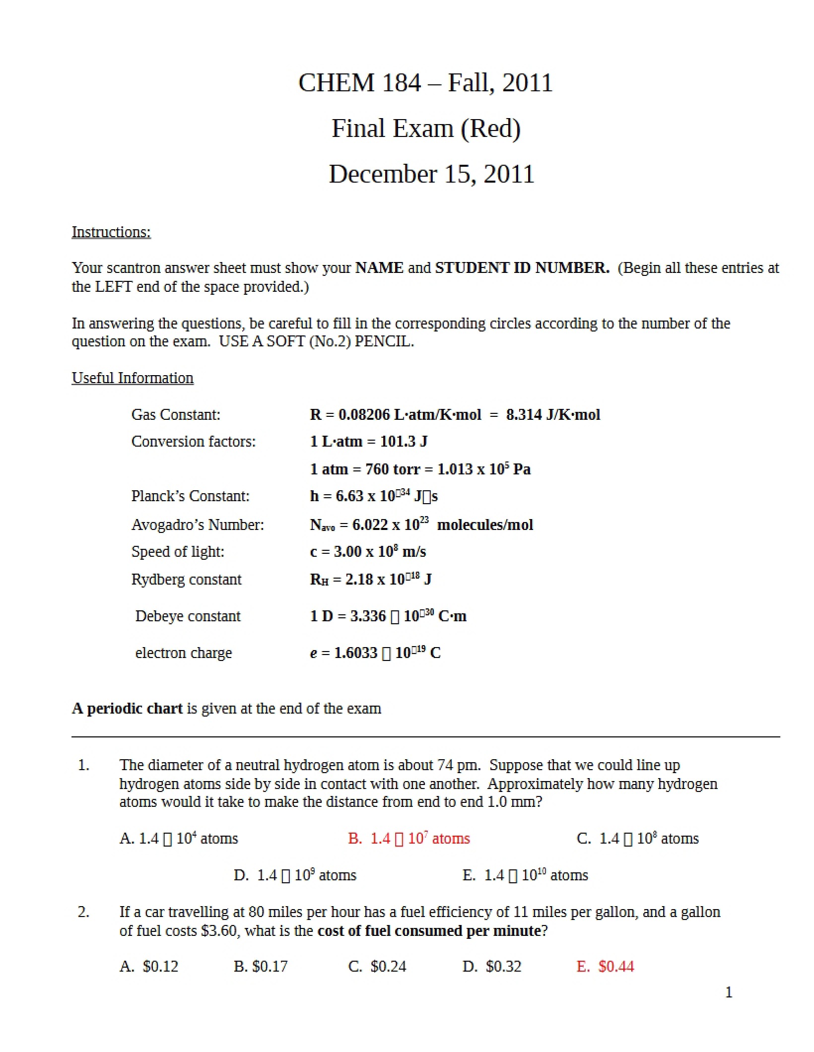 Fall 2011 Final (Red Version)