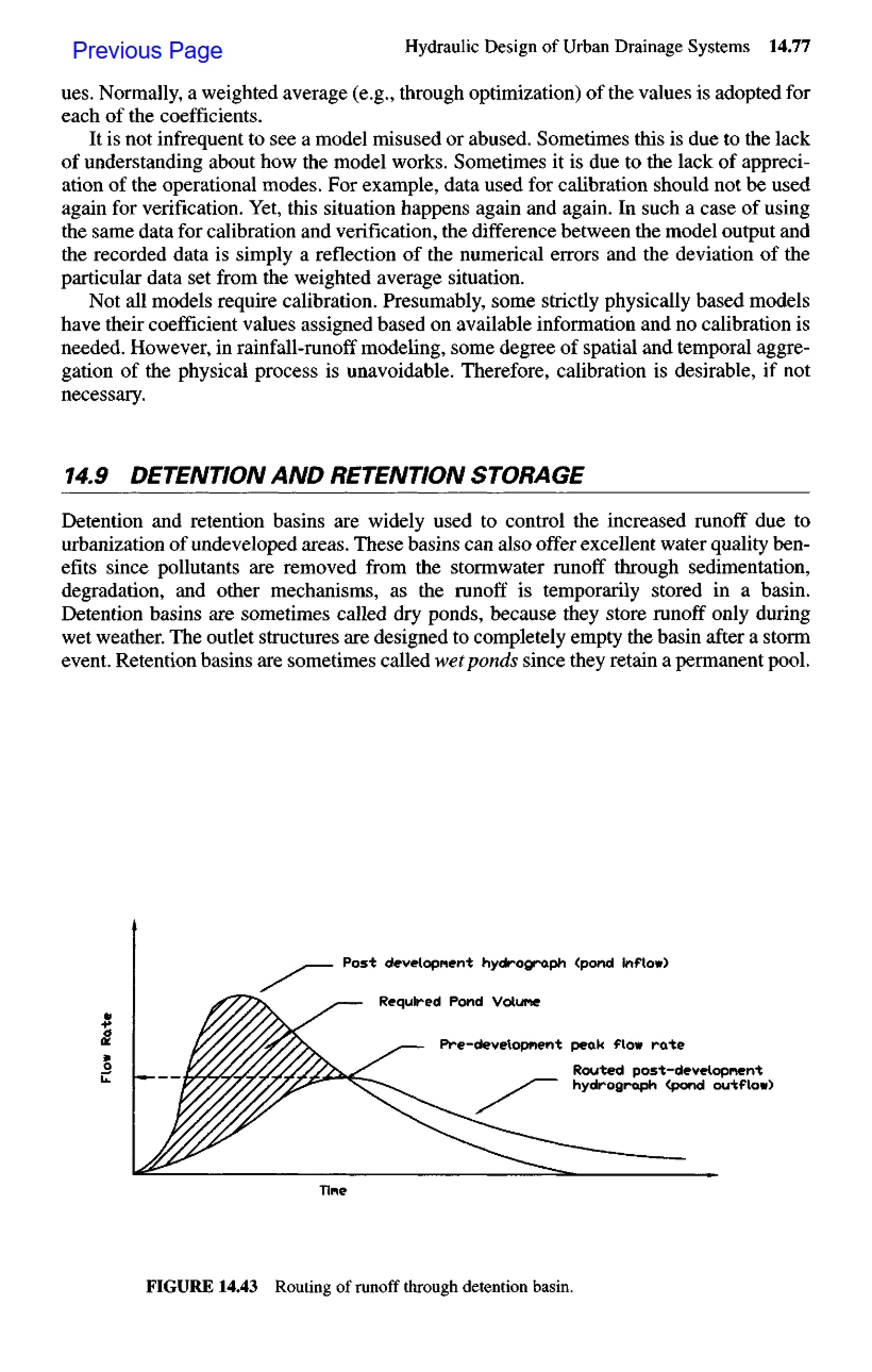 Storage Retention and Detention