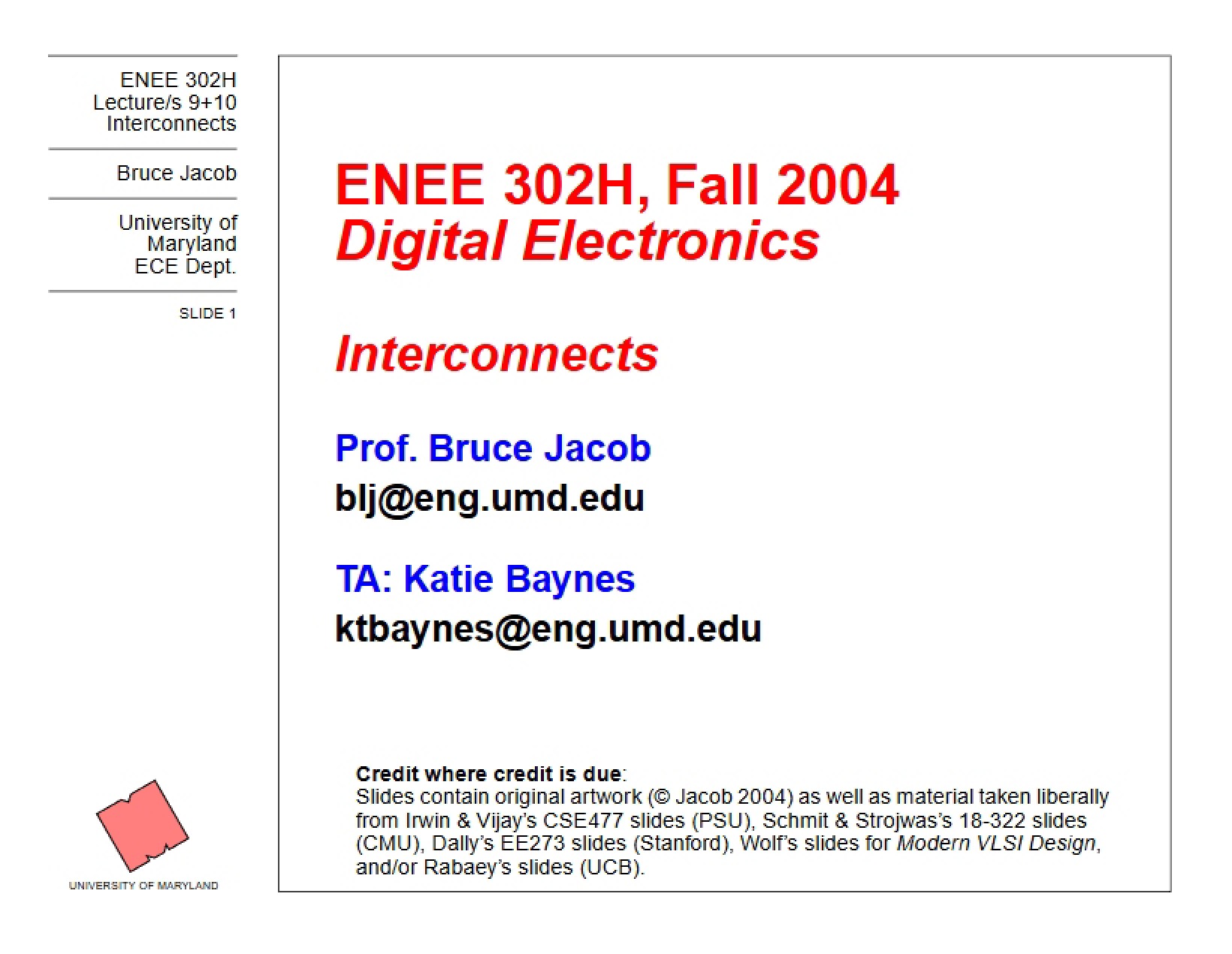 Interconnect Technology
