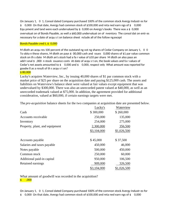 Acquisition of Avergy Industries by Consolidated Company