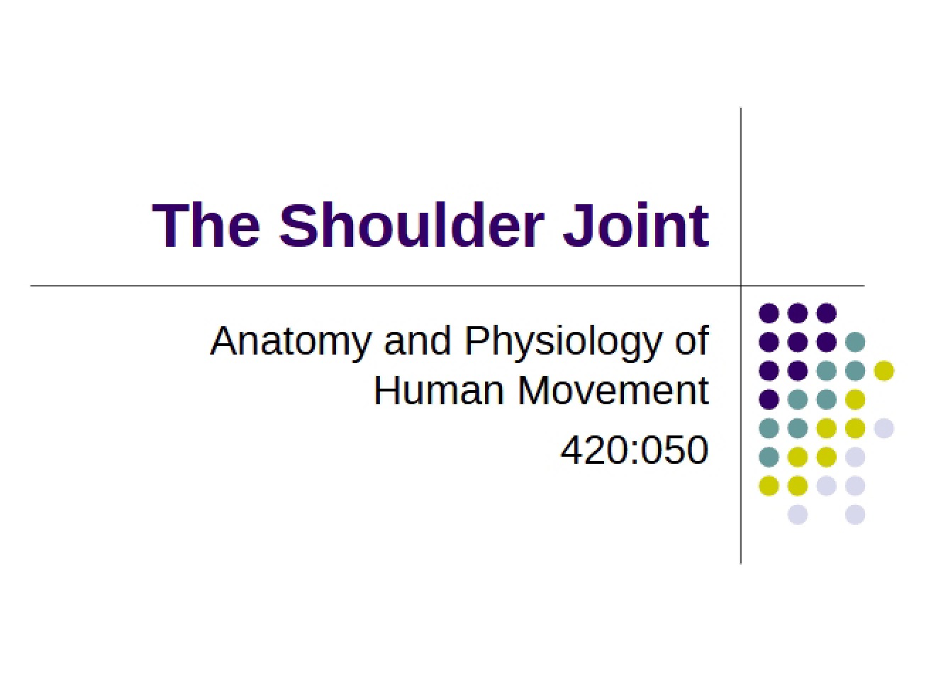 Human Movement Physiology and Anatomy