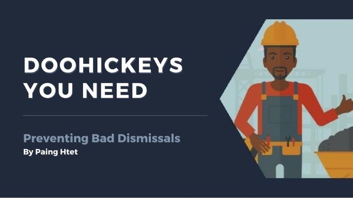 Fair and Effective Solutions for Preventing Bad Dismissals