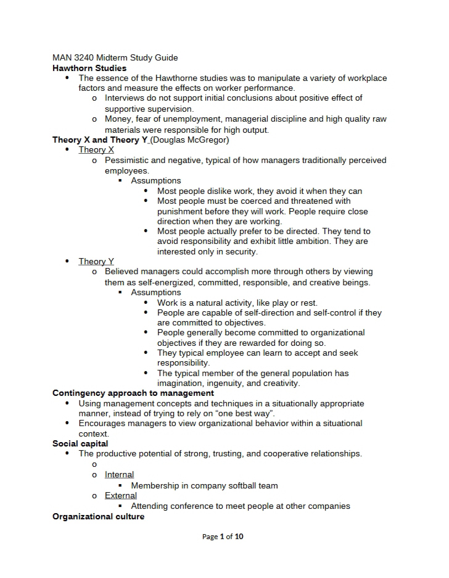Studies at Hawthorn