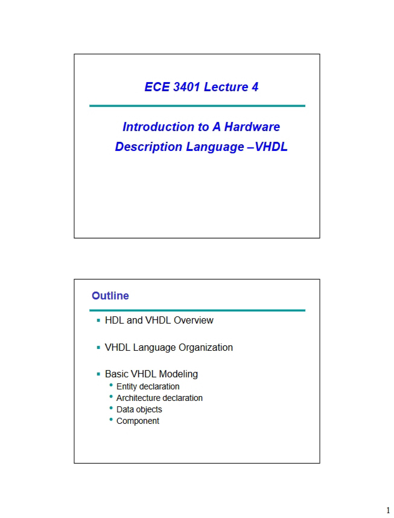 Digital Systems Design Lecture Notes (Set 2)