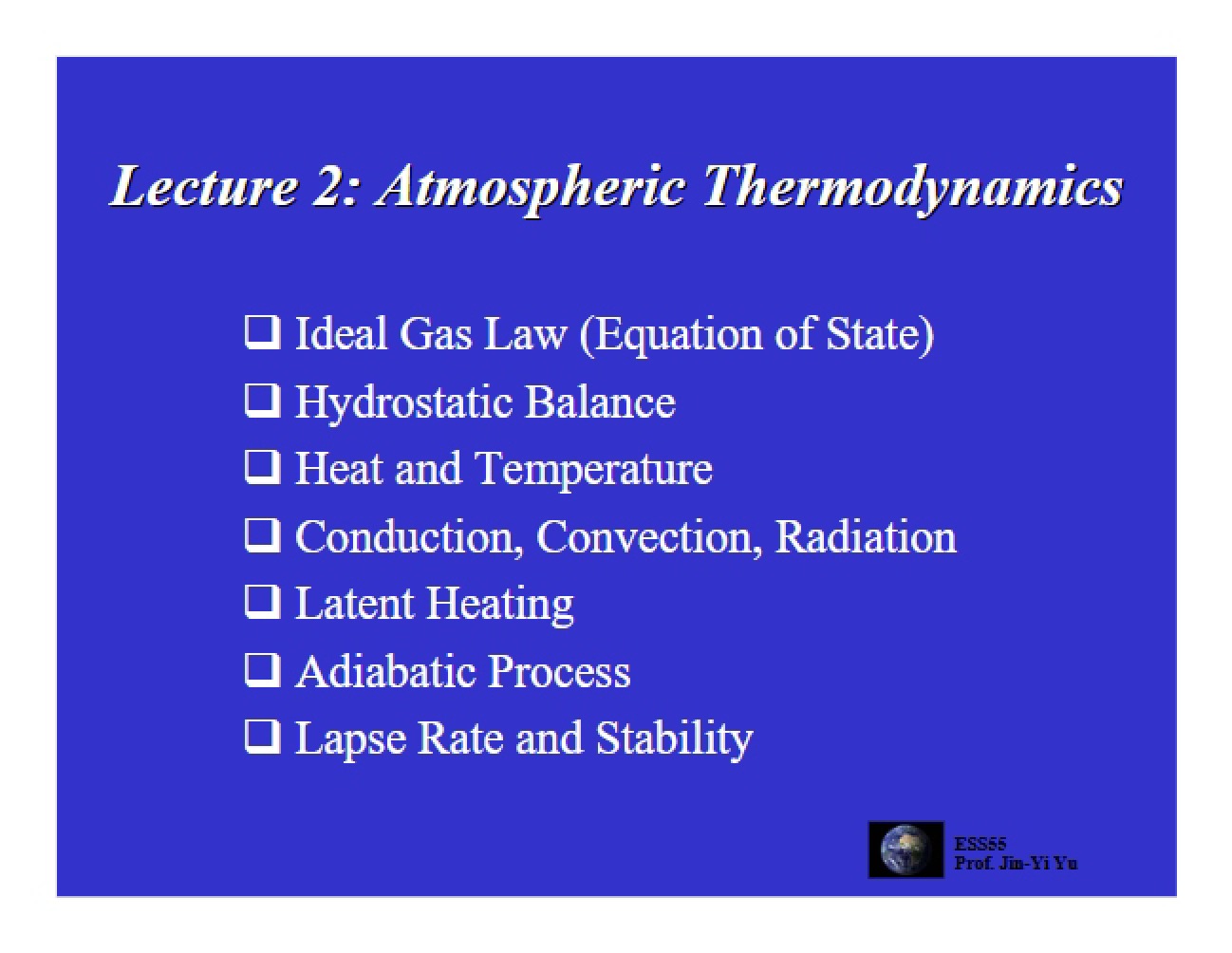 Thermodynamics: Lecture 2 Complete