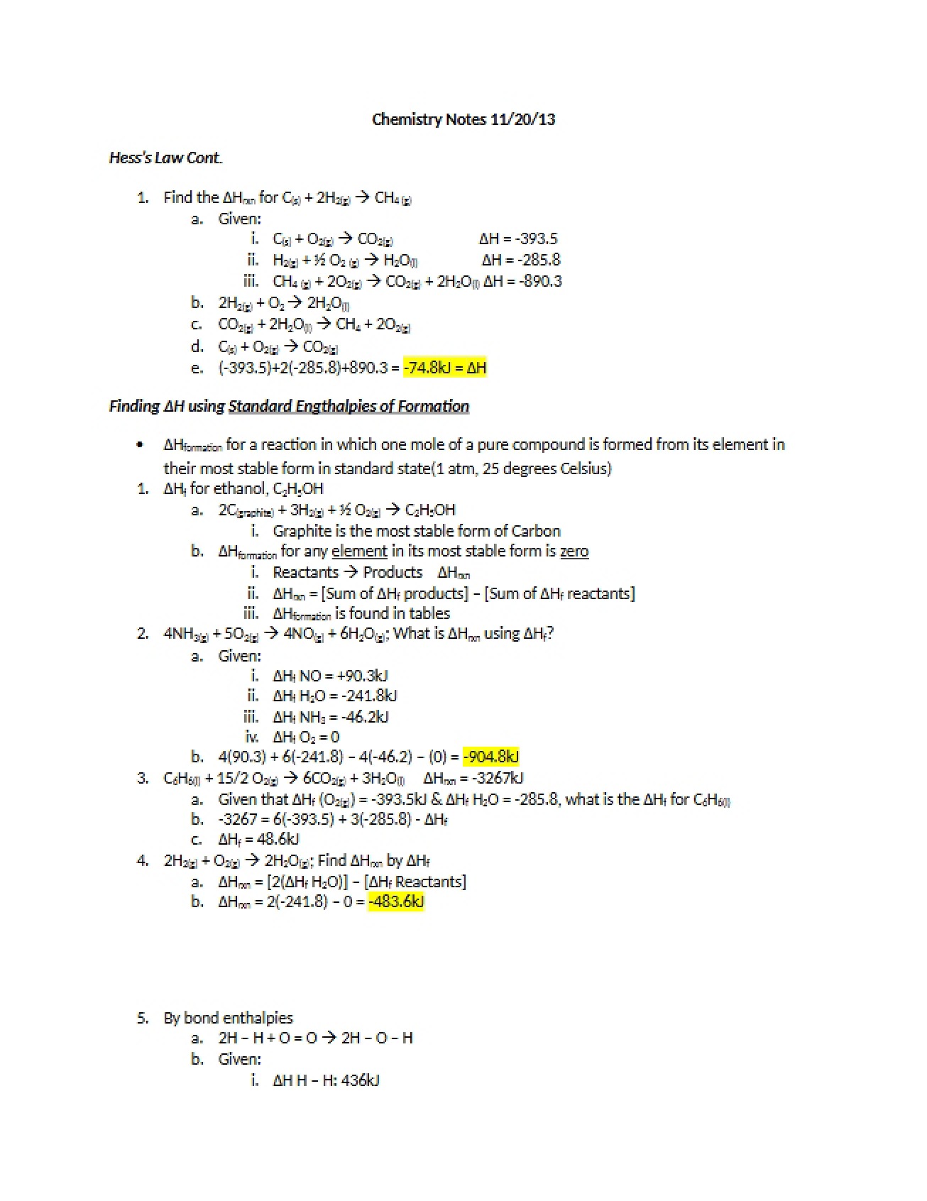 Entropy Lecture Notes (Nov 20)