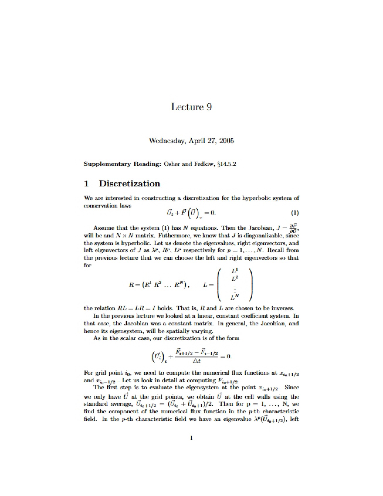 Introduction to Discretization