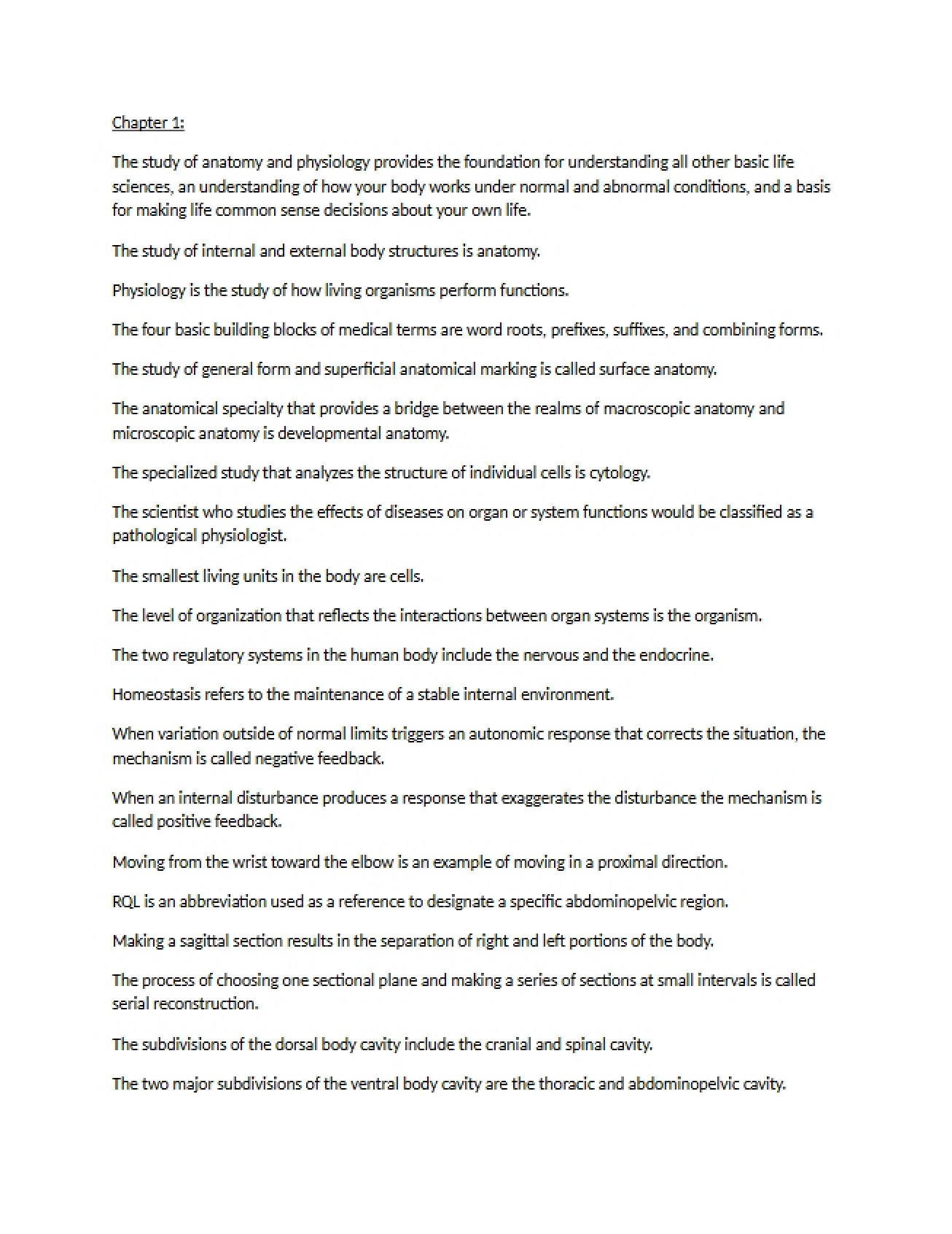 Martini Textbook AP Chapter 1